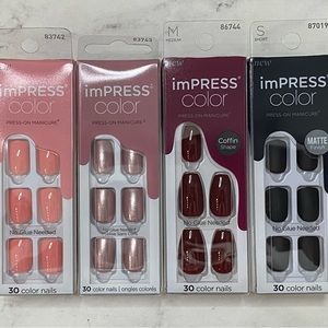 Kiss Impress Color Press On Nails